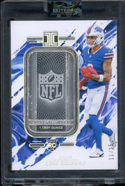 2024 Panini Impeccable #SS-KCN Keon Coleman Silver NFL Shield #/25 Football