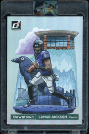 2024 Donruss #1 Lamar Jackson Downtown Football