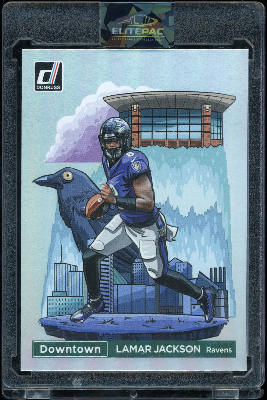 2024 Donruss #1 Lamar Jackson Downtown Football