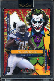 2025 Wild Card Jokers Wild - Antonio Gates #/1 football