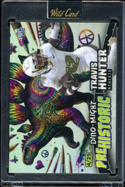 2024 Wild Card Alumination Football Travis Mojo Stego Dino1 Blue #/10 football