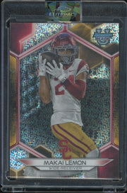 2023 Bowman University Best #41 Makai Lemon Gold Geometric #/50