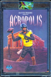 2025 Bowman University Chrome #A-7 Dante Moore Acropolis