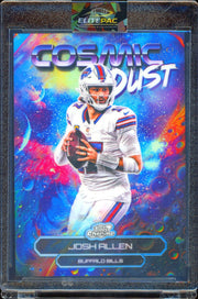 2025 Topps Chrome Cosmic #CD-9 Josh Allen Cosmic Dust