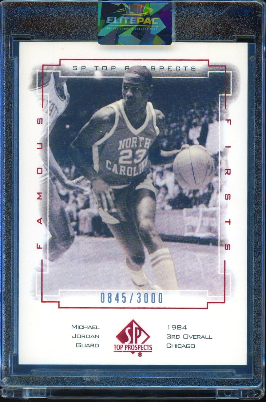 2000 SP Top Prospects #46 Michael Jordan #/3000 Baseball