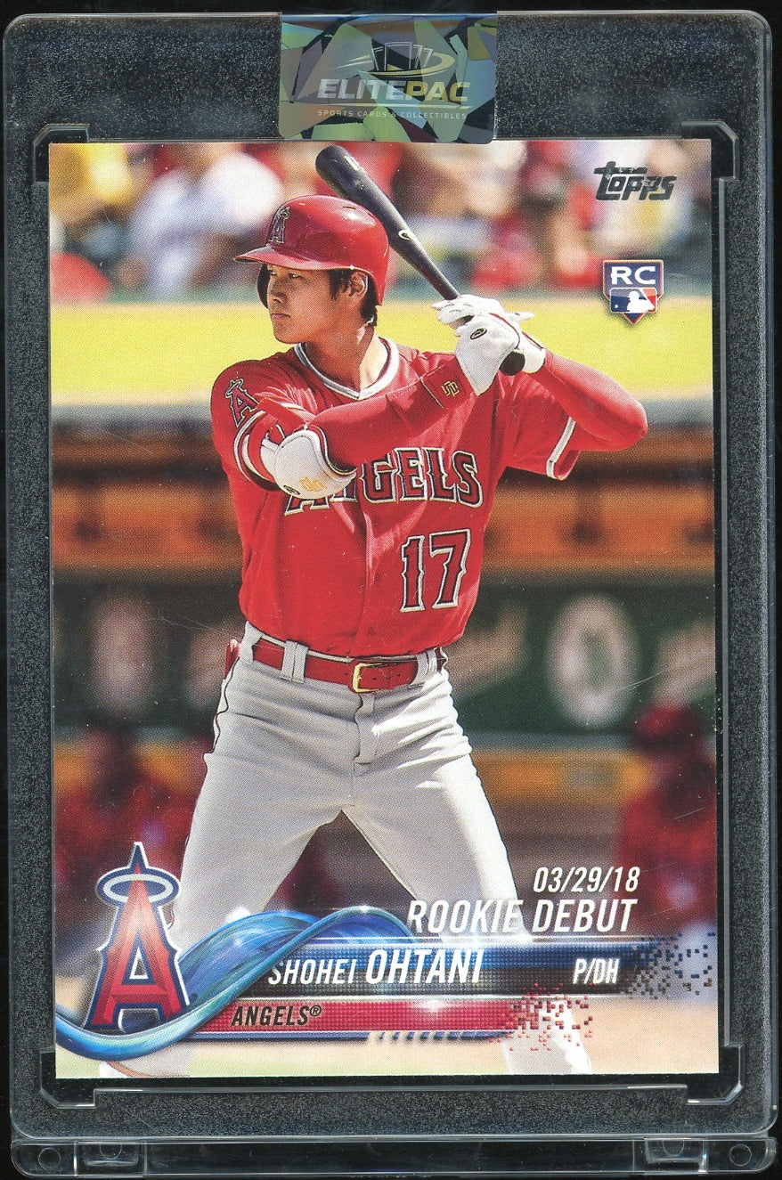 2018 Topps Update #US285 Shohei Ohtani Baseball