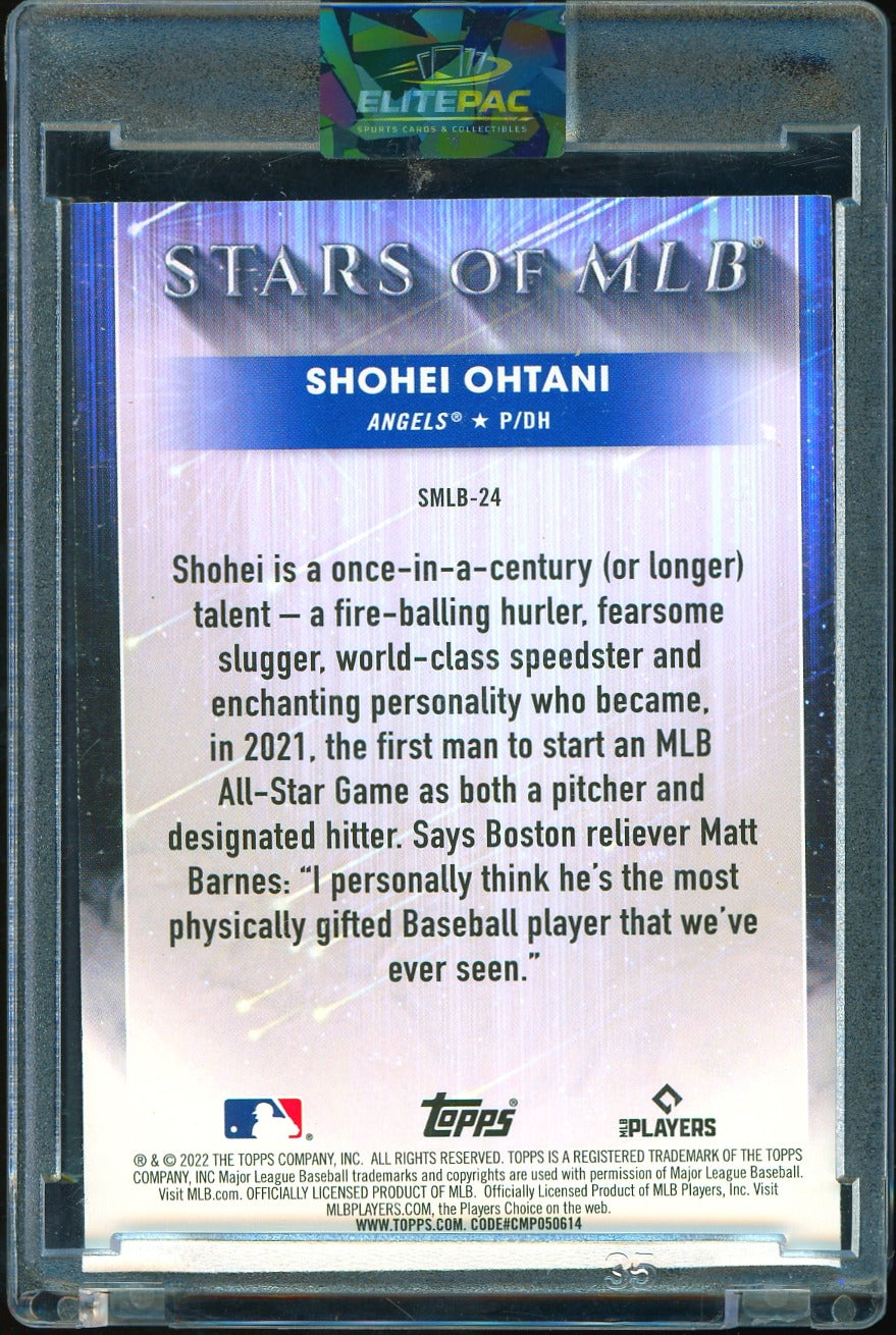 2022 Topps #SMLB-24 Shohei Ohtani Stars of MLB Baseball