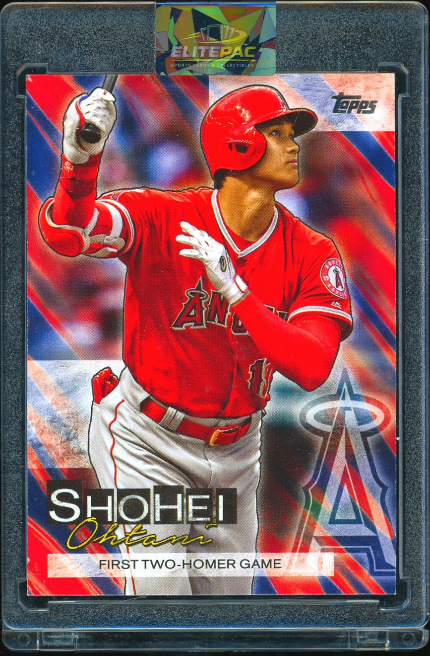 2019 Topps Update #SO-11 Shohei Ohtani Shohei Ohtani Highlights Baseball