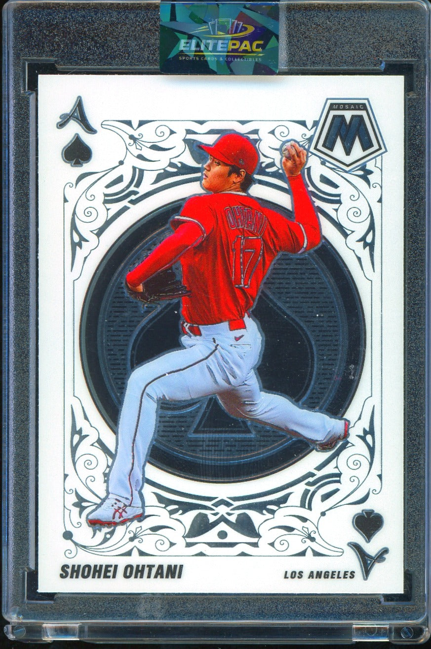 2022 Panini Mosaic #A-2 Shohei Ohtani Aces Baseball