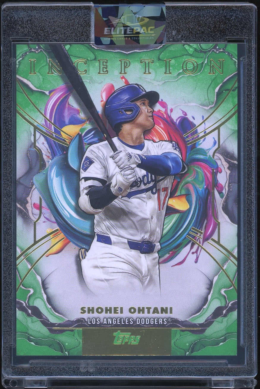 2025 Topps Inception #69 Shohei Ohtani Green Baseball