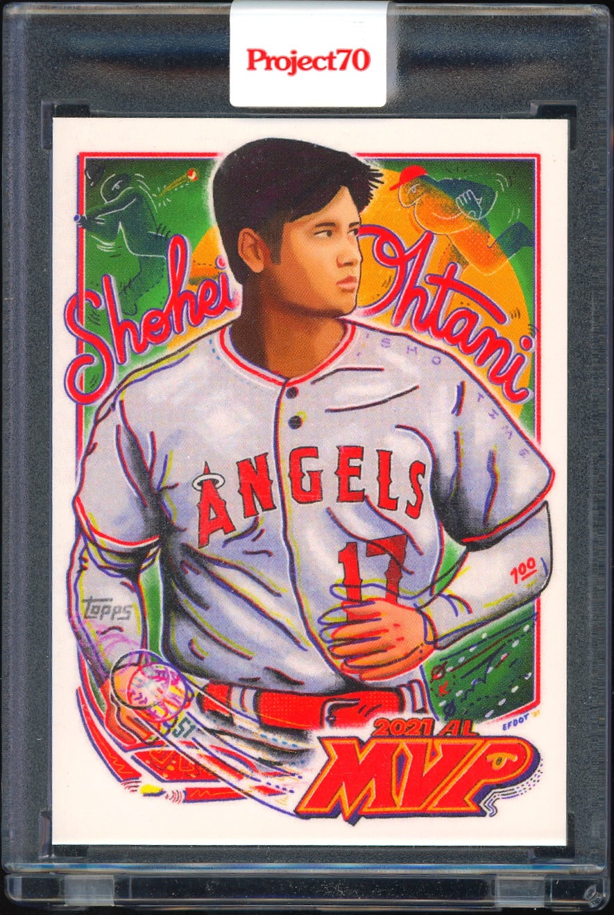 2021-22 Topps Project70 #722 Shohei Ohtani Baseball