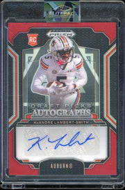 2025 Panini Prizm Draft  KeAndre Lambert-Smith Autographs Red #/399 Football