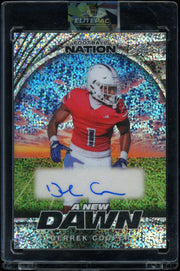 2025 Leaf Football Nation - A New Dawn Auto Derrek Cooper #/15 Football