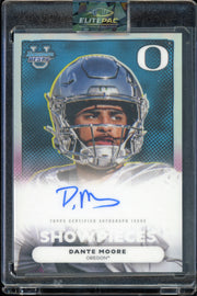 2025 Bowman University Best #BSA-DM Dante Moore Bowman Showpieces Auto Football