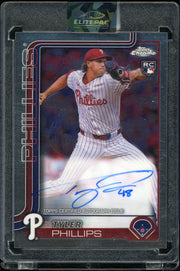 2025 Topps Chrome #RA-TP Tyler Phillips Rookie Autographs Baseball