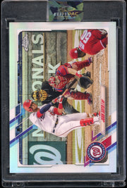 2021 Topps Chrome #150 Juan Soto Refractor baseball