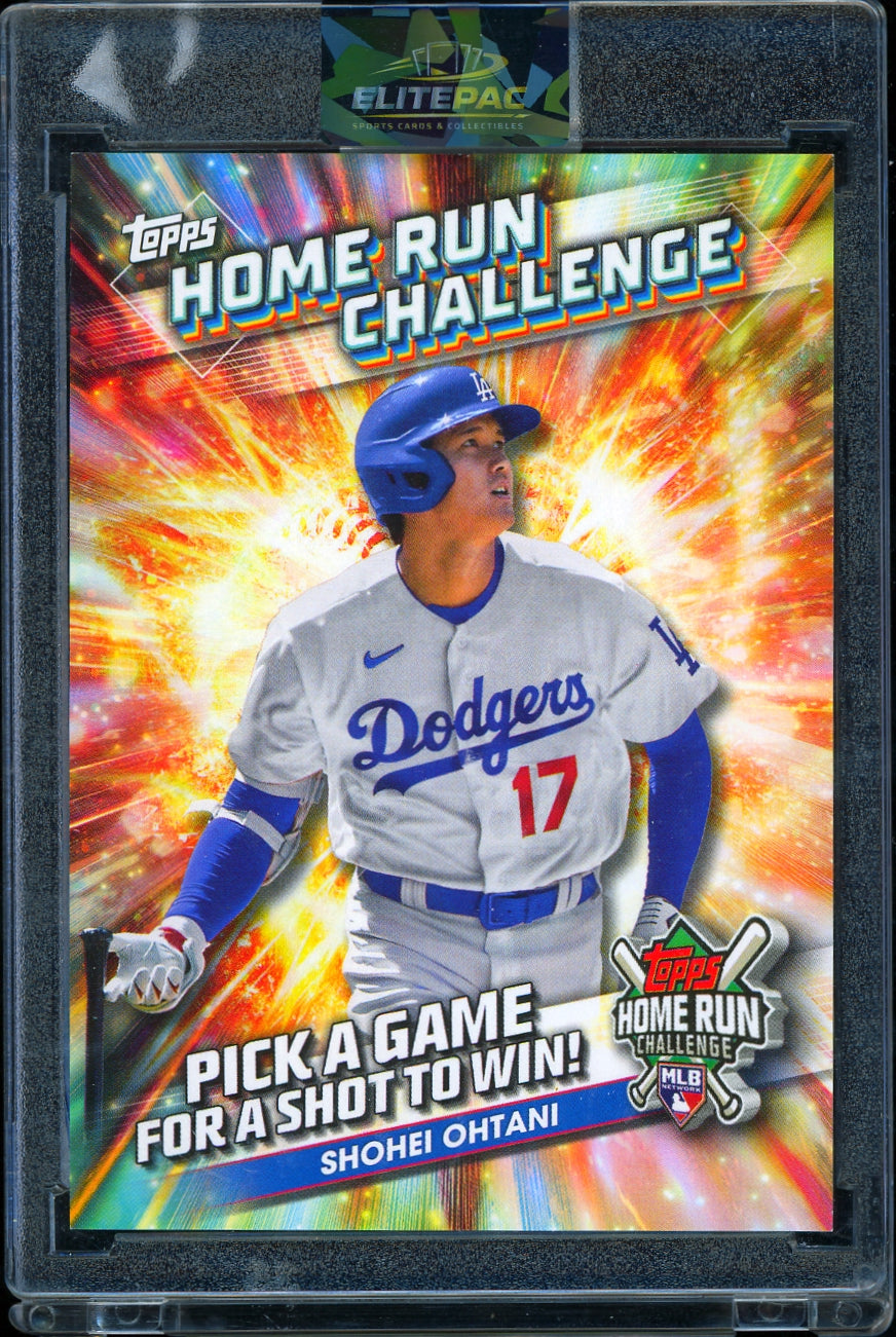 2024 Topps #HRC-1 Shohei Ohtani Home Run Challenge baseball