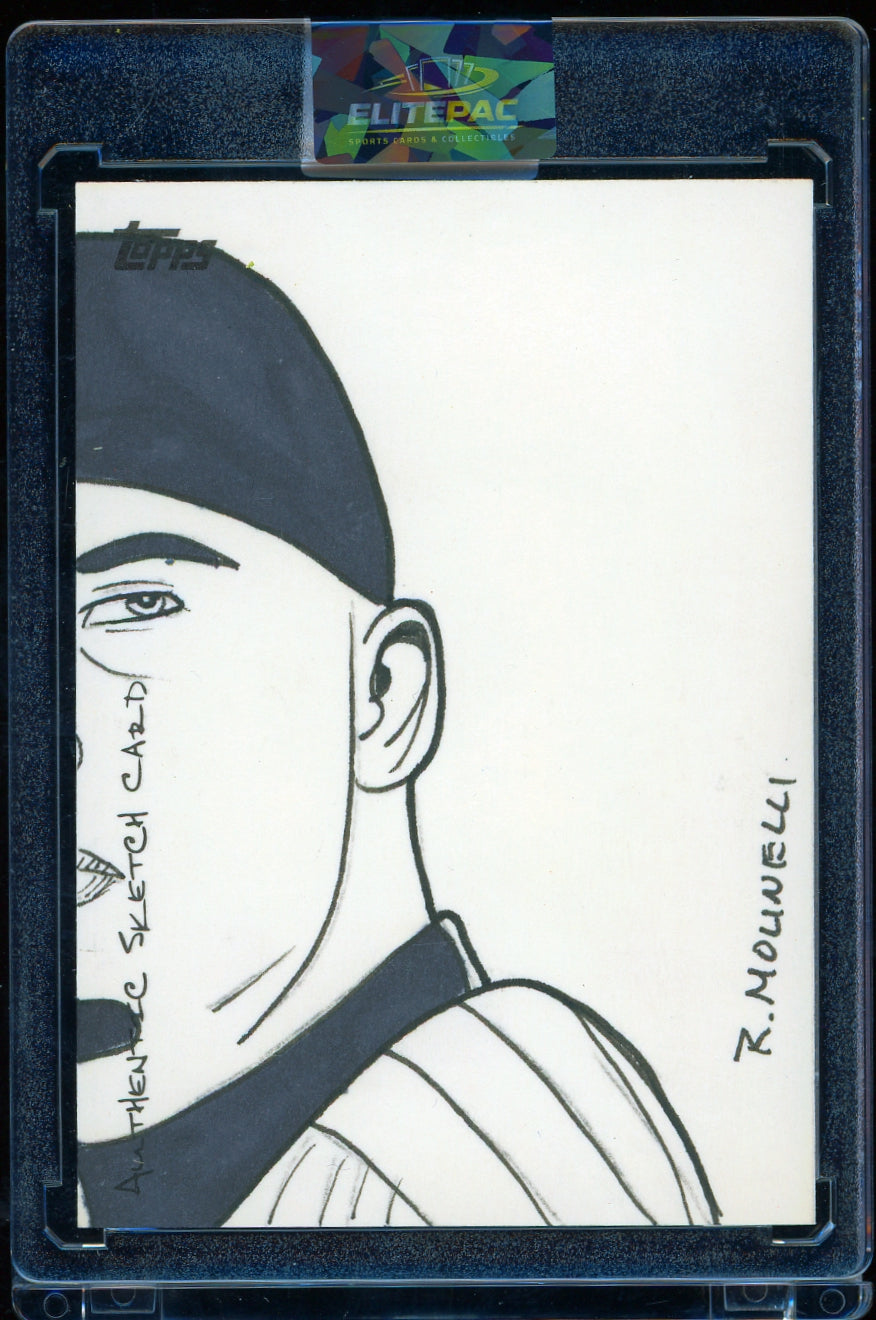 2009 Topps MLS #MSCR-12 Minis Sketch Card Originals Baseball