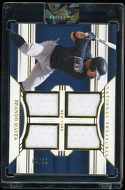 2024 Panini National Treasures Brando Mayea Quad #/99 Baseball