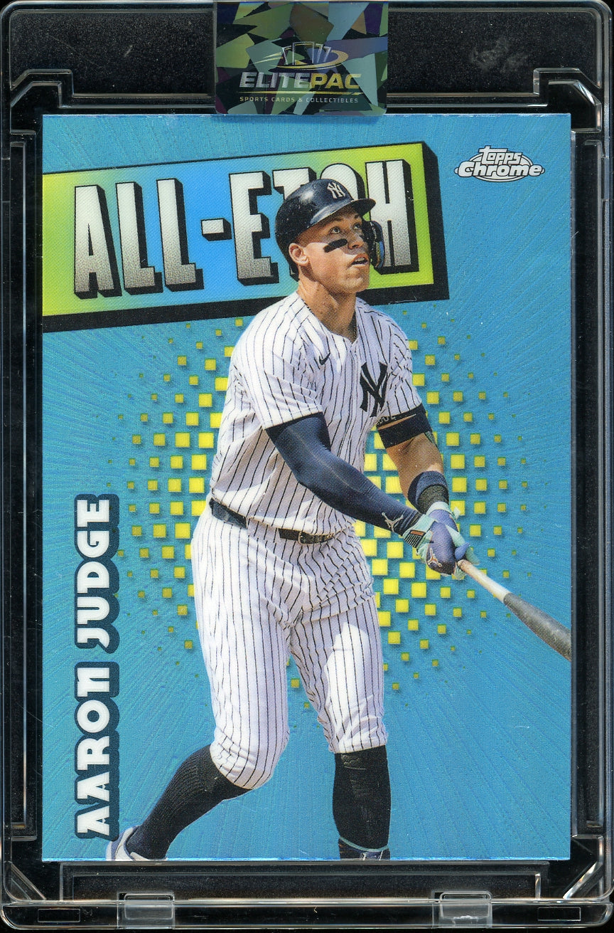 2025 Topps Chrome #CAE-2 Aaron Judge Chrome All-Etch Baseball