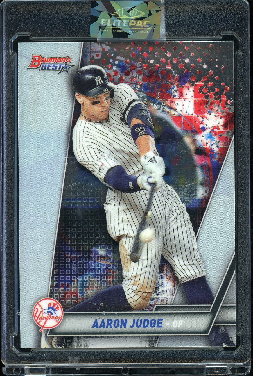2018 Bowman's Best #25 Aaron Judge Baseball