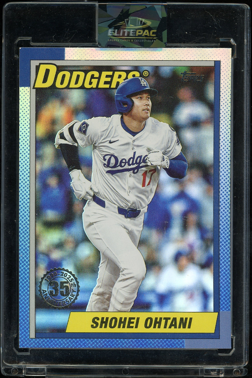 2025 Topps Update #U90-33 Shohei Ohtani 1990 Topps Baseball 35th Baseball