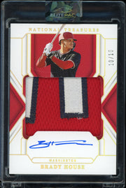 2025 Panini National Treasures  Brady House Holo Gold #/10 Baseball