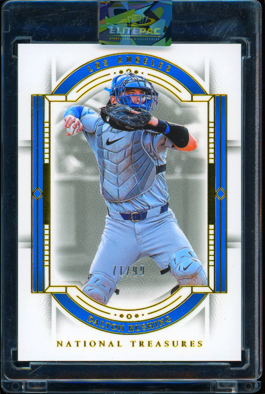 2024 Panini National Treasures #33 Dalton Rushing #/99 Baseball