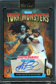 2025 Wild Card Haunted Hits - Cross Hatch Auto Agustin Ramirez #/1 Baseball