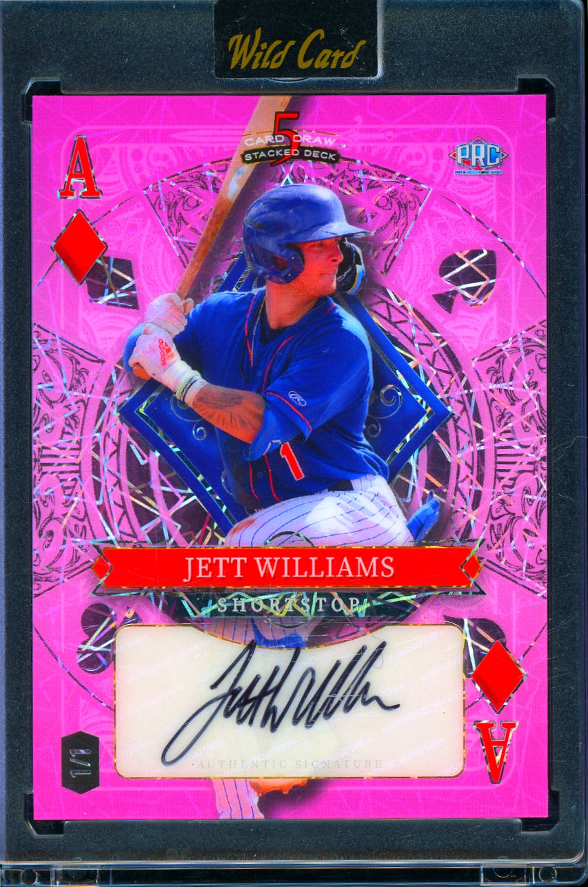 2024 Wild Card 5 Card Draw Johnny Wilson  #/1 Baseball