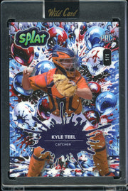 2024 Wild Card Splat - Rainbow Ballon #SUSBALb04-KT Kyle Teel #/1 Baseball