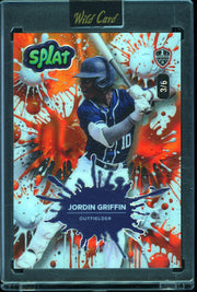 2024 Wild Card Splat - Lava Orange Jordin Griffin #/6 Baseball