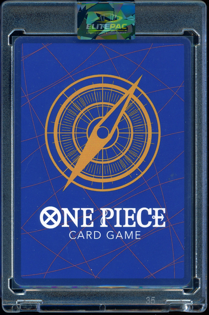A Fist of Divine Speed #OP11-018 Honesty Impact (Alternate Art) One Piece