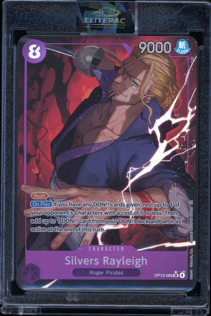 Carrying On His Will #OP13-066 Silvers Rayleigh (Alternate Art) One Piece