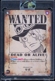 Carrying On His Will #OP13-120 Sabo (120) (Wanted Poster) One Piece