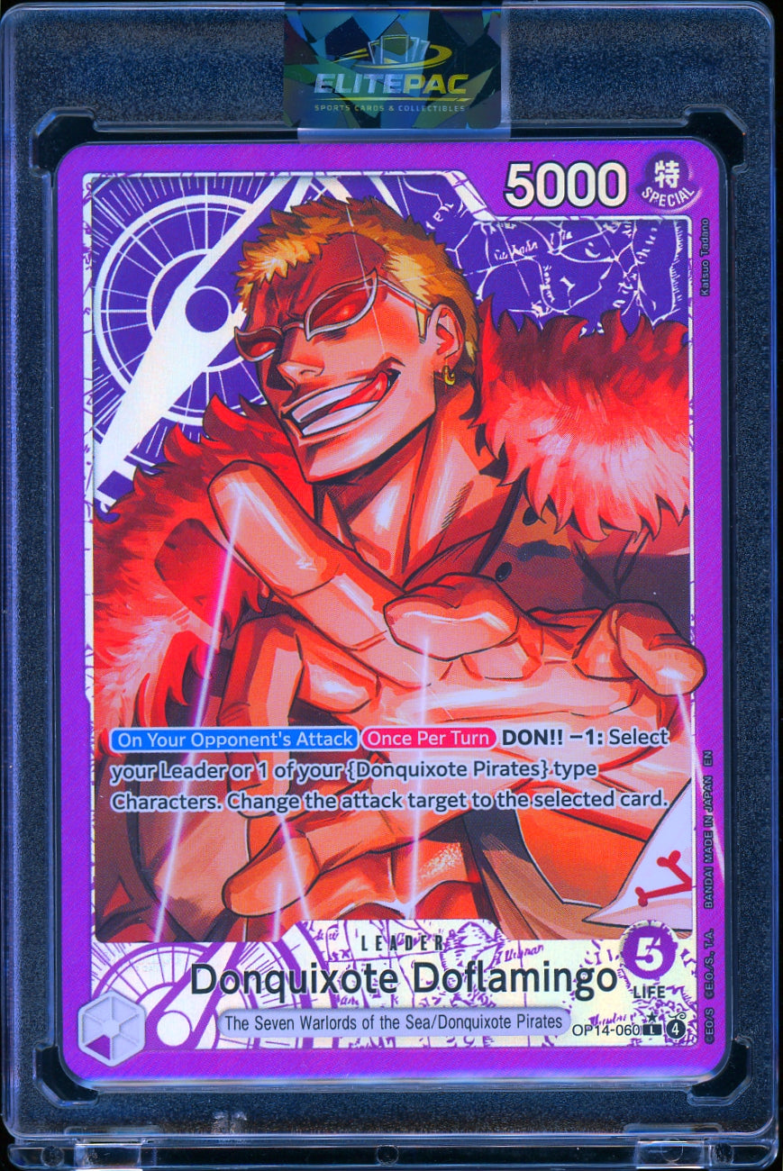 The Azure Sea's Seven #OP14-060 Donquixote Doflamingo One Piece