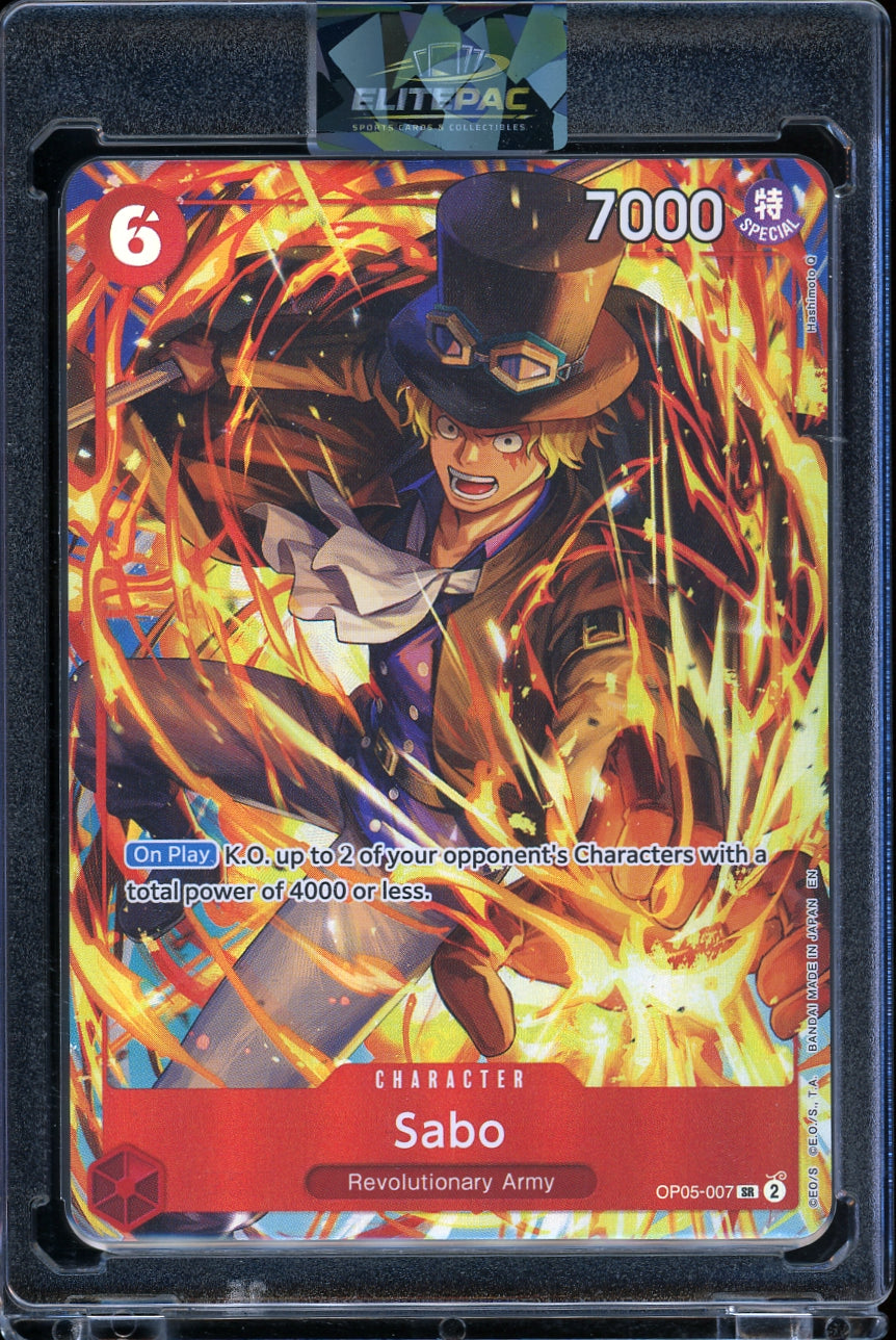 One Piece Promotion Cards #OP05-007 Sabo (Illustration Box Vol.5)