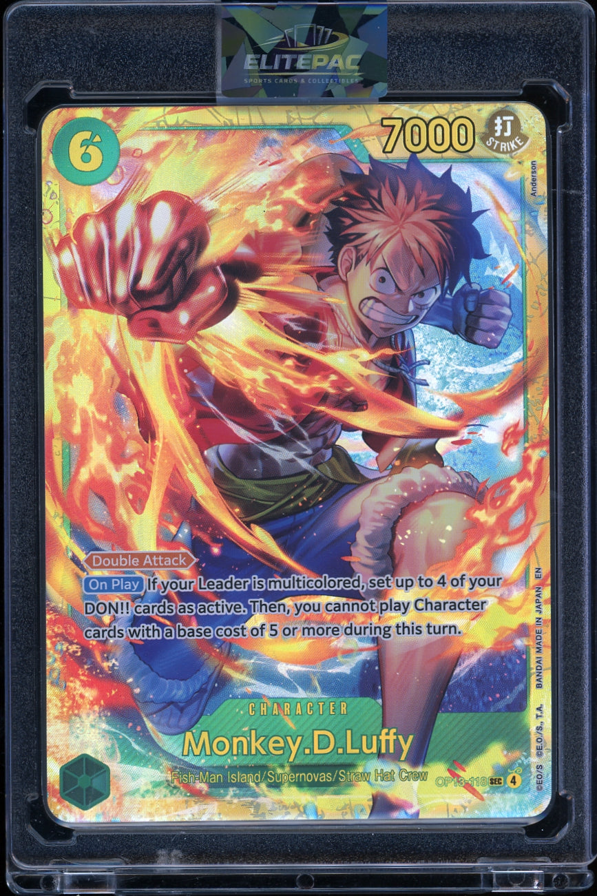 Carrying On His Will #OP13-118 Monkey.D.Luffy (118) One Piece
