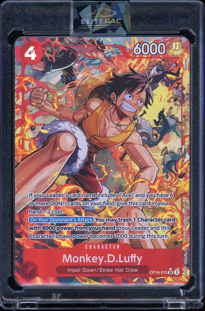 The Time of Battle #OP16-015 Monkey.D.Luffy (Alternate Art) One Piece