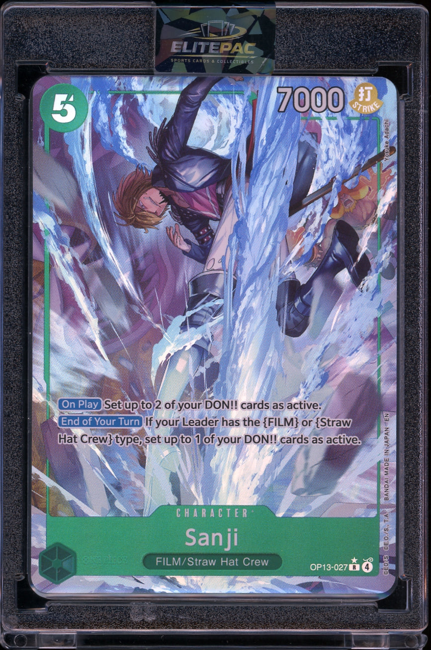 Carrying On His Will #OP13-027 Sanji (Alternate Art)