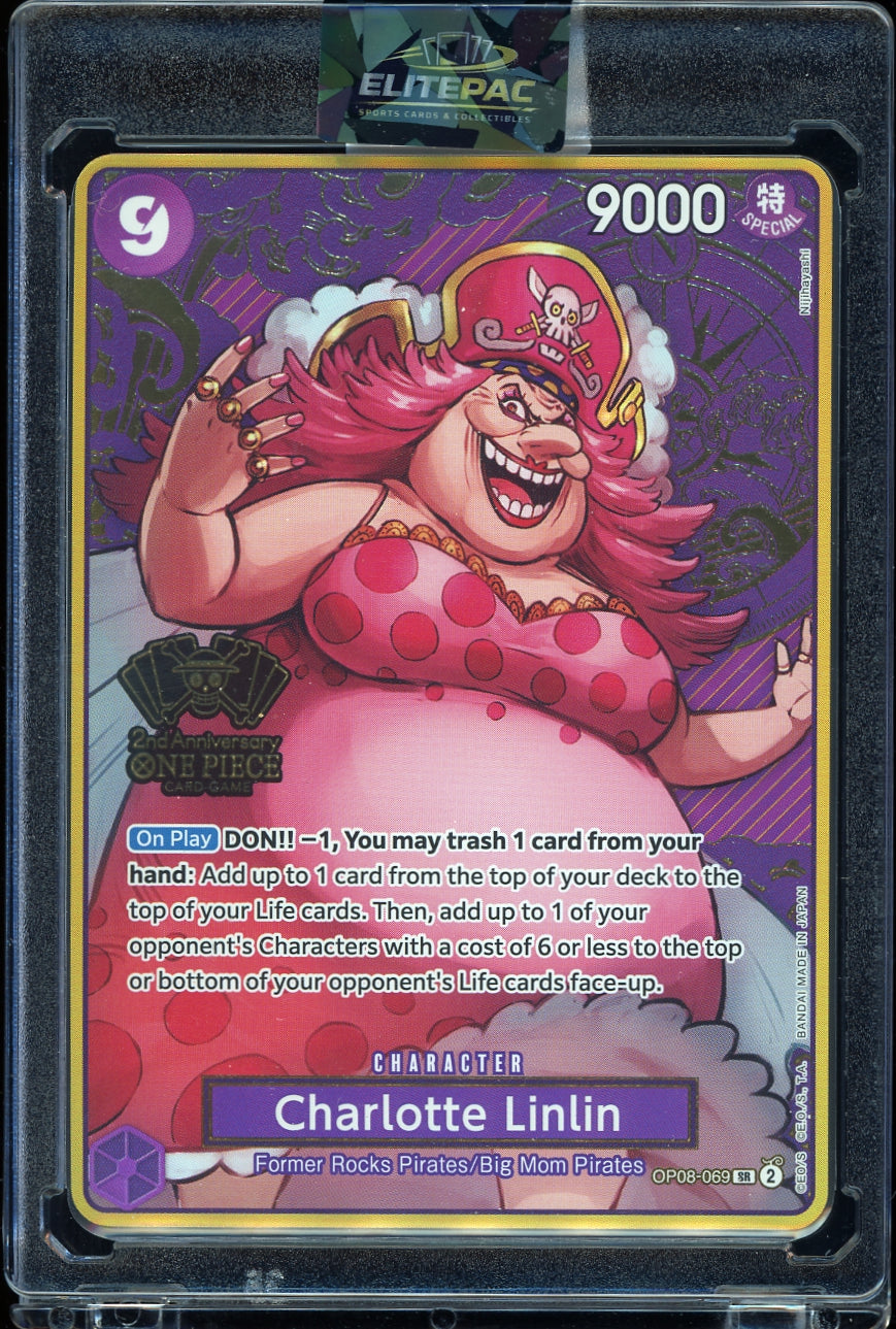 One Piece Promotion Cards #OP08-069 Charlotte Linlin