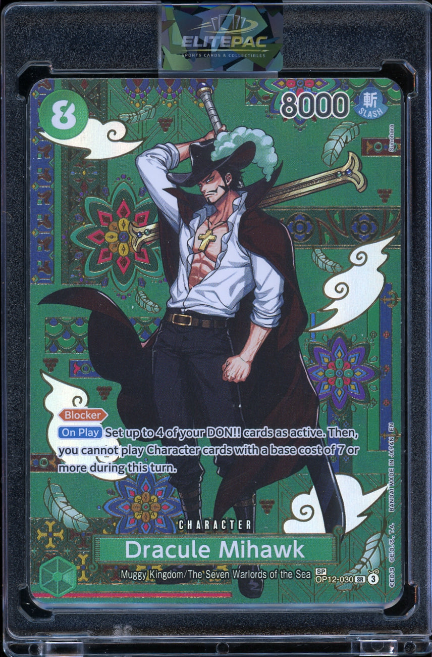 The Azure Sea's Seven #OP12-030 Dracule Mihawk One Piece