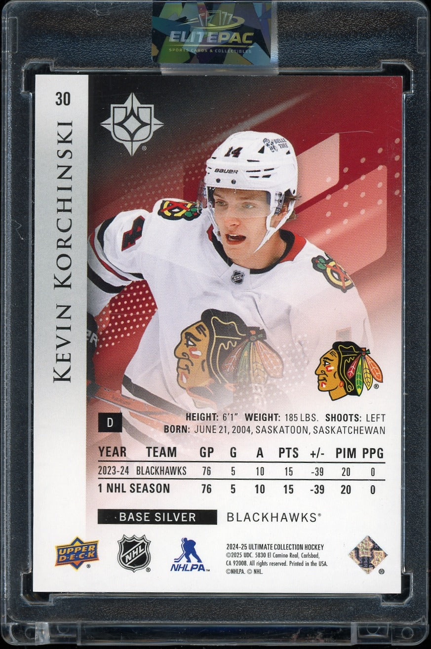2024-25 Upper Deck Ultimate Collection #30 Kevin Korchinski #/149 Football