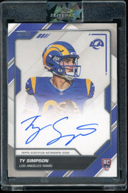 2026 Topps Flagship #FFS-TS Ty Simpson Flagship First Signatures Football