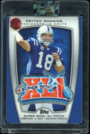2010 Topps #TRGT-2 Peyton Manning Factory Set Bonus: Patches Football