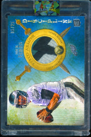 2013 Bowman #BR-NF Nick Foles Relics Orange 25 #/25 Football