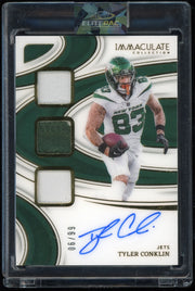2024 Panini Immaculate Tyler Conklin Players Collection Autographs #/99 Football