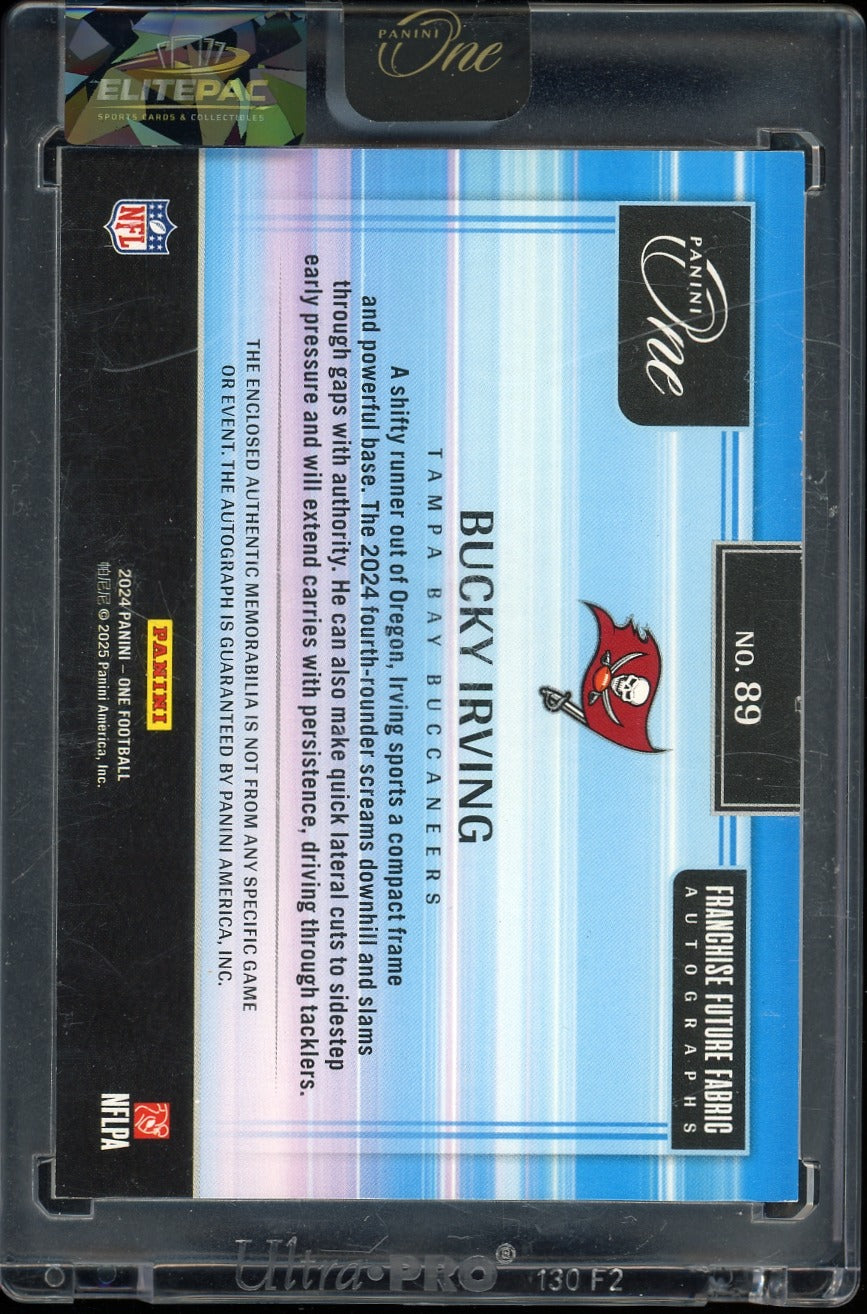 2024 Panini One #89 Bucky Irving Red #/49 Football
