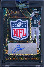2024 Panini Select  Johnny Wilson Prime  Signatures Black Prizm #/1 Football