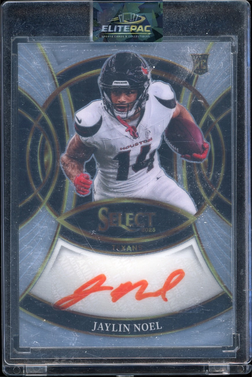 2025 Panini Select #RSI-JNL Jaylin Noel Rookie Signatures Football